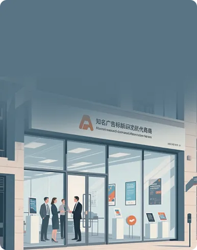 Established distributors in signage, lighting, or branding