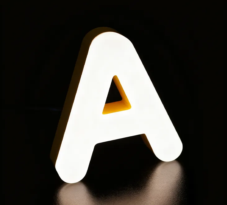 LED Acrylic Faux Neon Signs