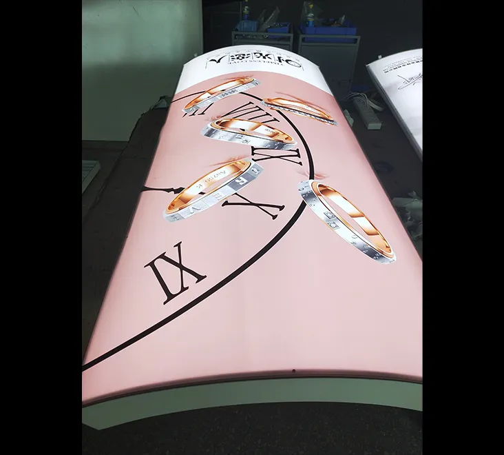 Column Wrap Light Box