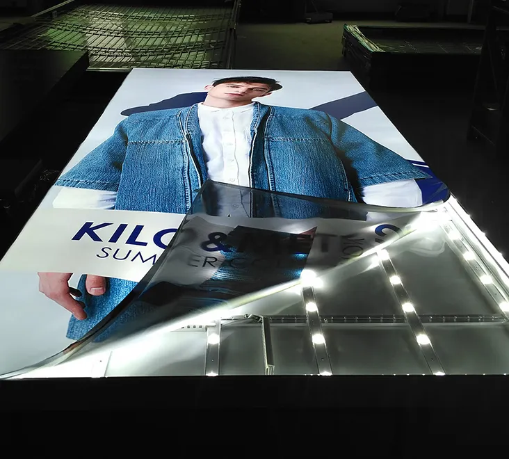 Fabric Light Box | Tension Fabric Light Box - HC Signs