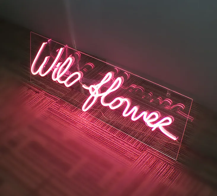 Integrated Neon Sign | Outdoor Neon Sign - HC Signs