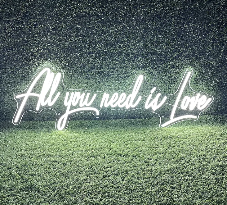 Integrated Neon Sign | Outdoor Neon Sign - HC Signs