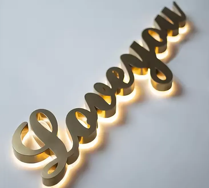 LED Backlit Letters | Halo Lit Channel Letters - Haichen