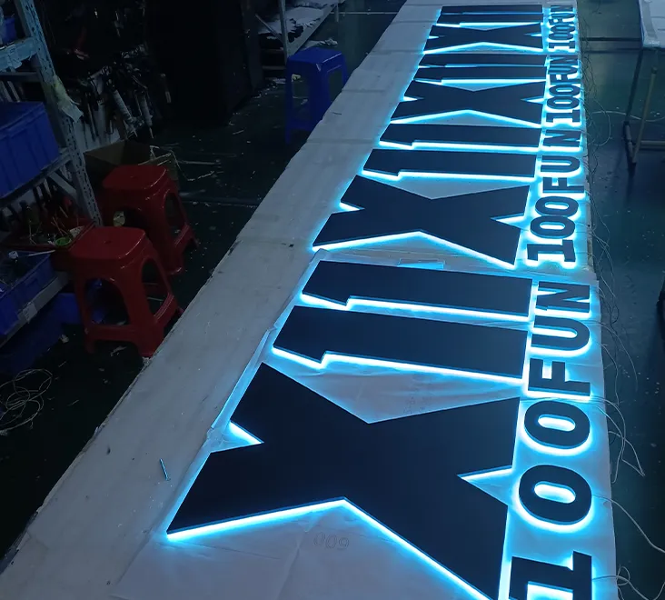 LED Backlit Letters | Halo Lit Channel Letters - Haichen