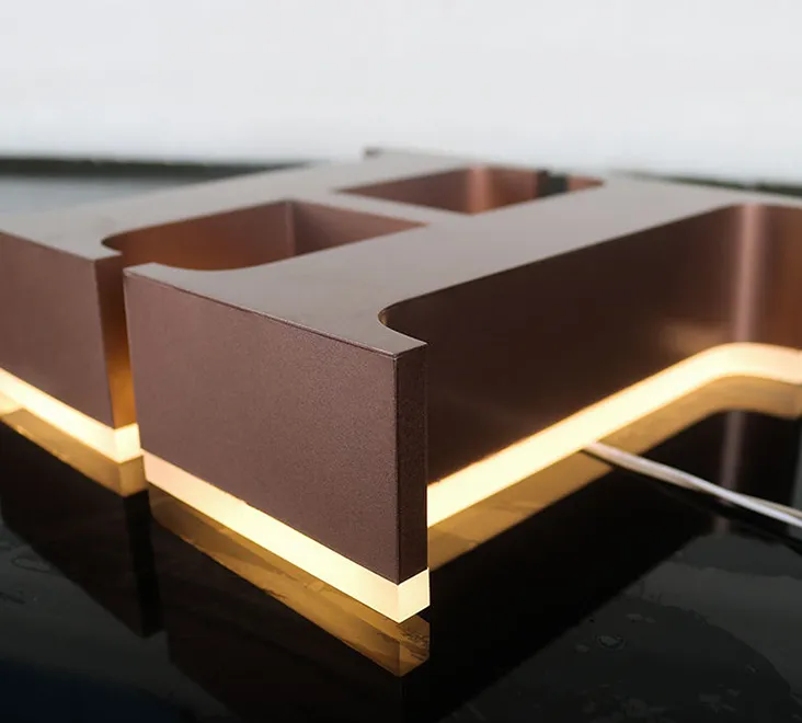 LED Backlit Letters | Halo Lit Channel Letters - HC Signs