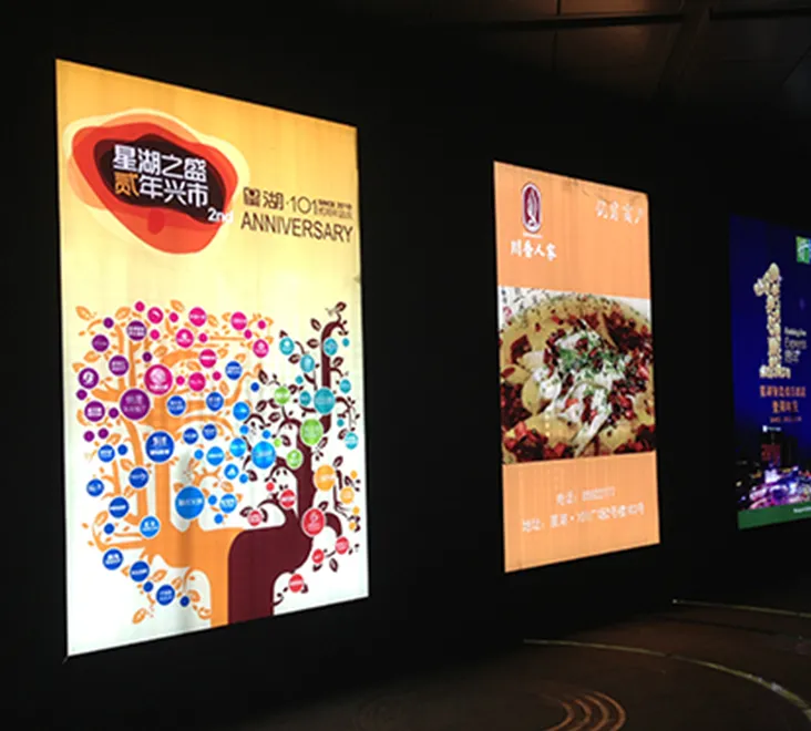 LED Frameless Fabric Lightbox-2800