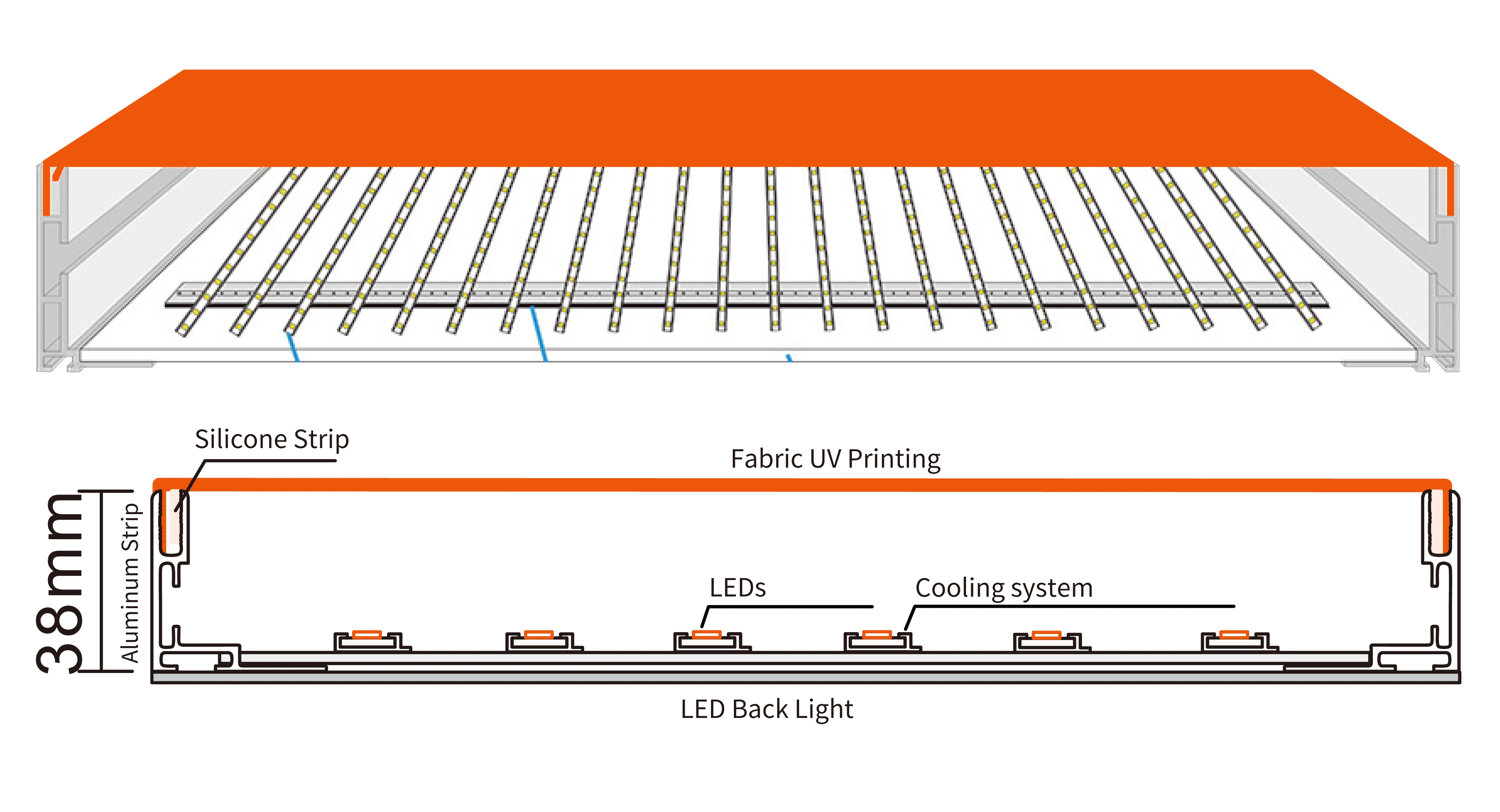 Structure-LED Dynamic Light Box