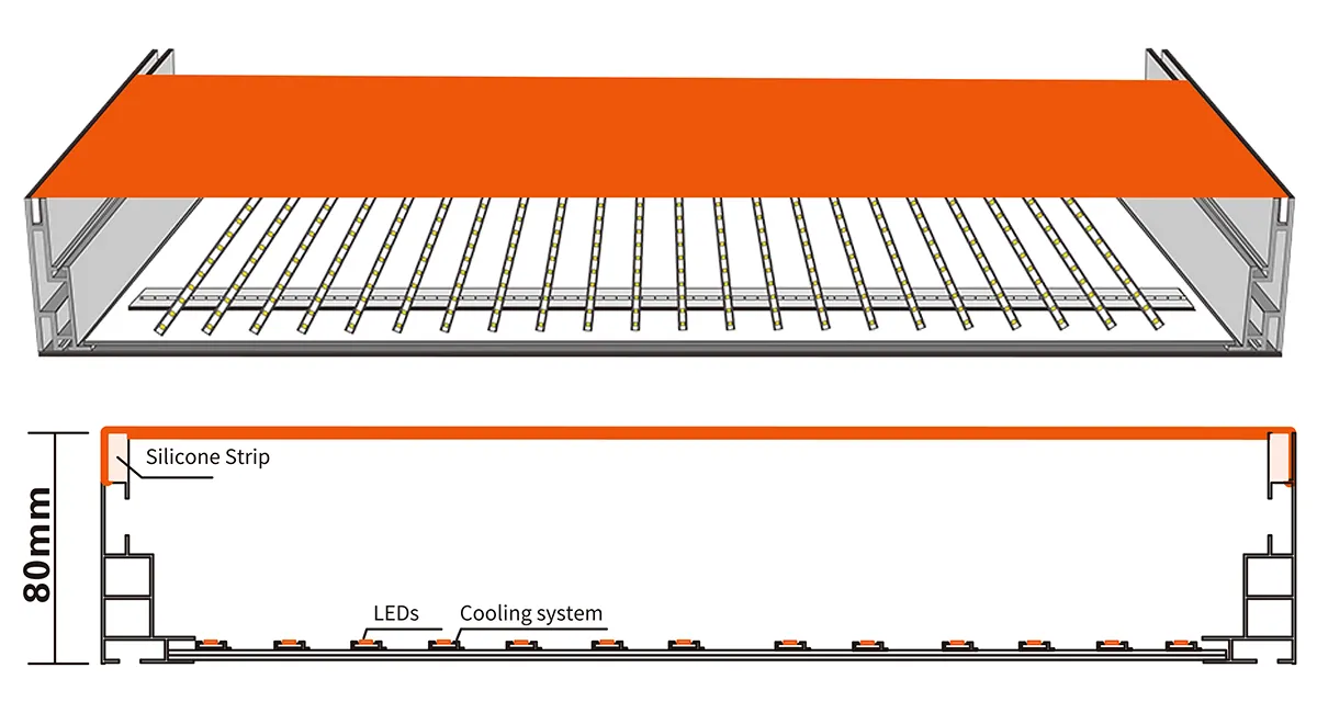 Structure-LED Dynamic Light Box
