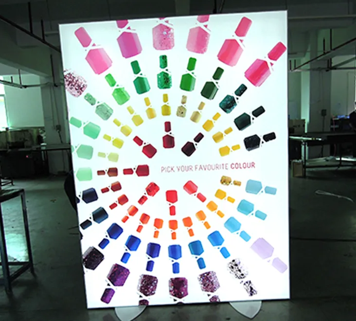 LED Double-sided Frameless Fabric Lightbox-15000