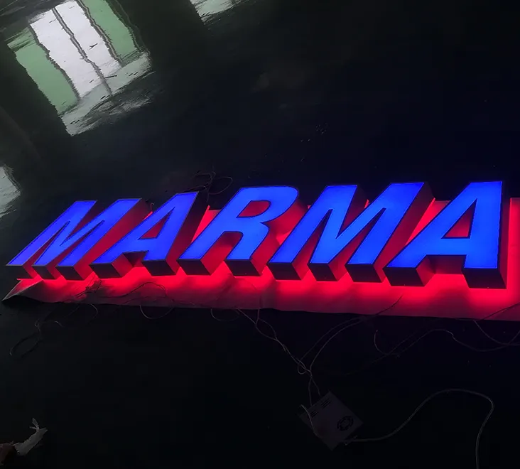 LED Frontlit & Backlit Channel Letters - HC Signs