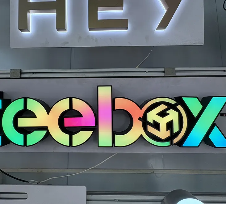 LED Frontlit Letters | Front Lit Channel Letters - Haichen