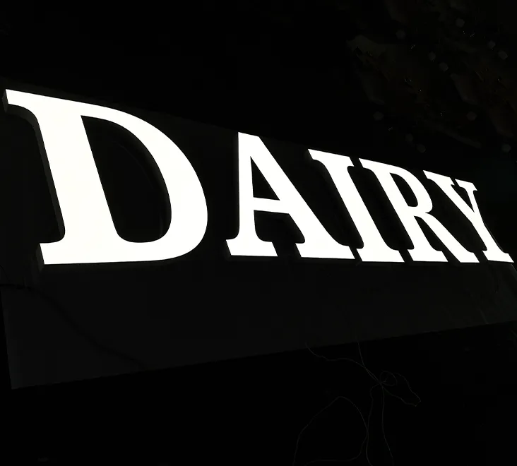 LED Frontlit Letters | Front Lit Channel Letters - HC Signs