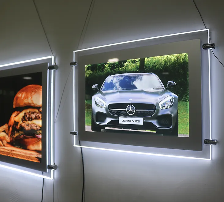 Led Single-sided Crystal Slim Light Box