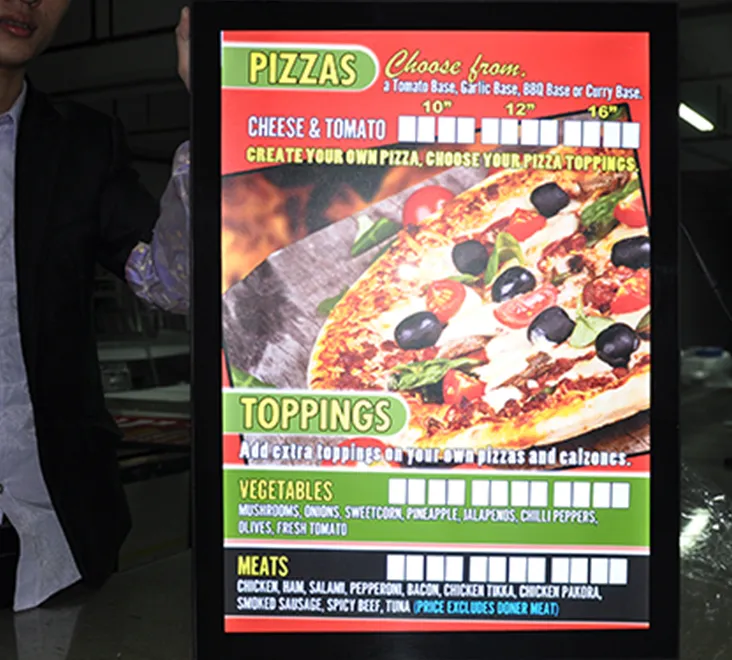 LED Waterproof Slim Light Box-5050