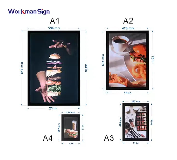 Magnetic Light Box | Magnetic Poster Light Box - Haichen