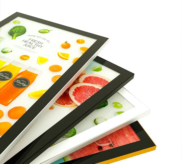 Magnetic Light Box | Magnetic Poster Light Box - HC Signs