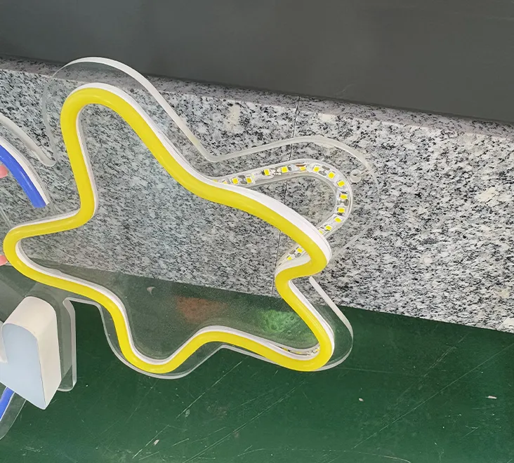 Split Neon Sign | Modular Neon Sign - Haichen