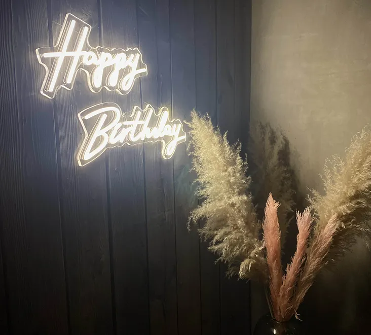Split Neon Sign | Modular Neon Sign - Haichen
