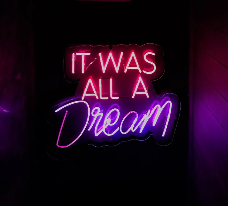 Split Neon Sign | Modular Neon Sign - HC Signs