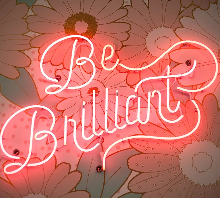 Split Neon Sign | Modular Neon Sign - HC Signs