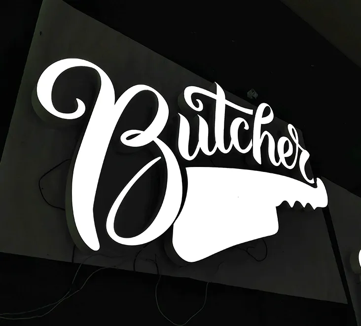 LED Trimless Letter Signs